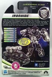 Cyberverse IRONHIDE Commander Transformers Dark Moon  