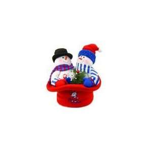   Rebels Snowmen Top Hat Table Christmas Decorati: Sports & Outdoors