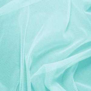  Nylon Spandex Sheer Stretch Mesh Fabric Aquamarine: Home 