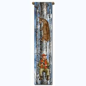  Height Advantage  Deer Hunting Bell Pull Tapestry