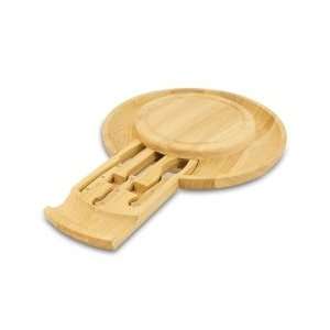  Picnic Time 13.4 Diameter Colby Rubberwood Cutting Board 