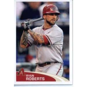   Sticker #260 Ryan Roberts Arizona Diamondbacks Sports Collectibles