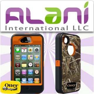 OtterBox Defender Series Case for Apple iPhone 4S 4 4G Orange Realtree 