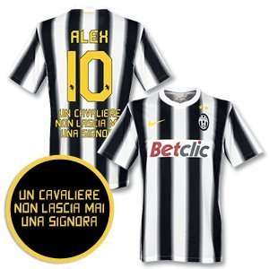  11 12 Juventus Home Del Piero Commemorative Jersey (Single 