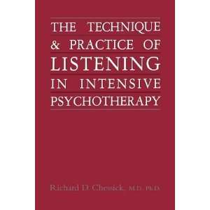   Intensive Psychotherapy (v. 2) [Paperback] Richard D. Chessick Books