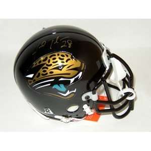 Fred Taylor Signed Mini Helmet   Authentic
