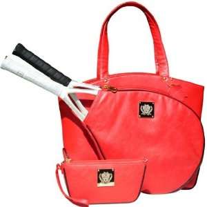    Court Couture Casanova Tennis Bag (Red Ruby)