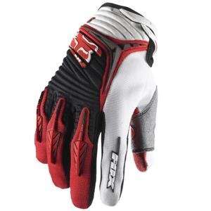    Fox Racing Youth Blitz Gloves   Youth Large/Red Automotive