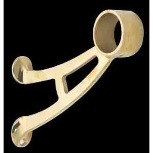   Polished Solid Brass, Fits 2 in. Brass RSF Bar Bracket: Home & Kitchen