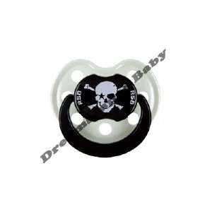  RSB Pearl and Black Pirate Pacifier Baby