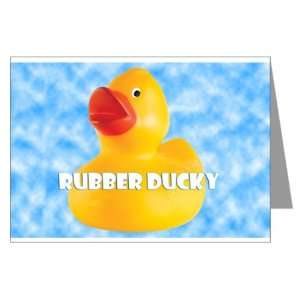  Greeting Cards (20 Pack) Rubber Ducky Boy HD: Everything 