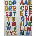 ALPHABET 39 Removable Wall Decals NAME LETTERS ABC Room Decor Stickers 