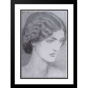  Rossetti, Dante Gabriel 19x24 Framed and Double Matted 