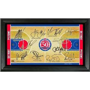 Detroit Pistons 2008 Signature Court