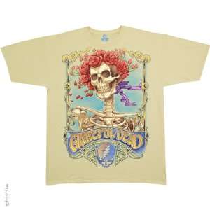 Grateful Dead Big Bertha T Shirt (Tan), L:  Sports 