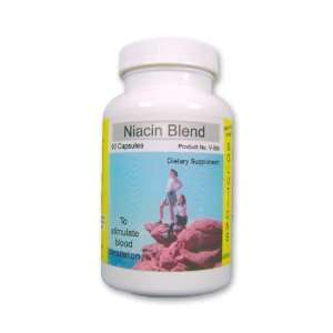 Niacin Blend Amazing Natural Vitamin Supplement with Garlic, Cayenne 