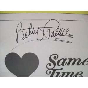  Palmer, Betsy Playbill Signed Autograph Same Time Next 