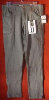 17/21 Skinny Slim Cargo Stretch Zipped Pants 6 Gray NWT  