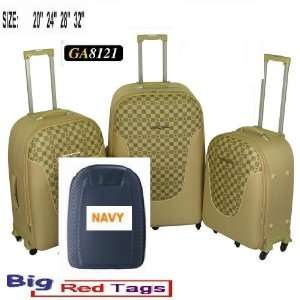   NAVY Rolling Travel Luggage Set 4 pc duffel bag: Everything Else