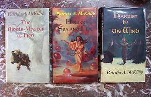 QUEST OF THE RIDDLE MASTER Trilogy by Patricia McKillip (HC 1st Ed w 