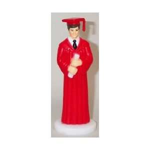  Boy Graduate Red Gown