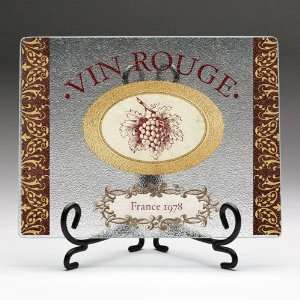   Highland Graphics  Vin Rouge ClearCut w/Metal Easel: Kitchen & Dining