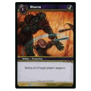   Hunt for Illidan Single Card Disarm #105 Common [Toy] Toys & Games