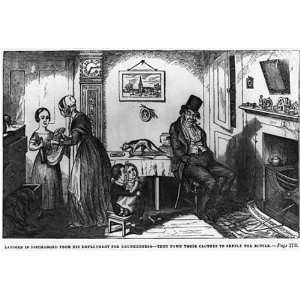  Latimer discharged for drunkenness,1871,drawing,family 