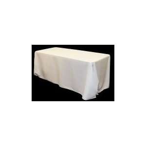  Wholesale wedding 90x156 Rectangular Oblong Polyester Tablecloth 