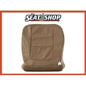 2001 Ford F250/350 Med Parchment Leather Seat Cover LH Bottom (40/20 