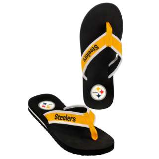 Pittsburgh Steelers Contoured Flip Flop  