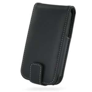  PDair Black Leather Flip Style Case for HTC Imagio 