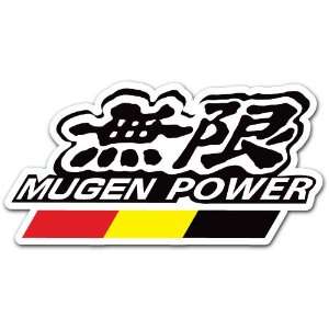  Mugen Power Racing Car Bumper Sticker Decal 5x2.5 