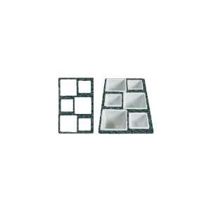  Bugambilia Single Tile System W/ 6 Square Openings, Jade 