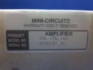 NEW Mini Circuits ZHL 42W sma Amplifier 10 to 4200 MHz  