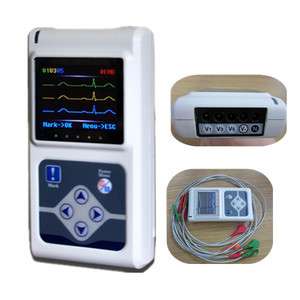 Channels ECG Holter ECG/EKG Holter Monitor System CS 3CL 1ST 