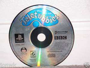 PLAY WITH THE TELETUBBIES DISC ONLY   Playstation 020626709156  