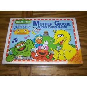  Sesame Street Mother Goose Audio Card Game: Toys & Games