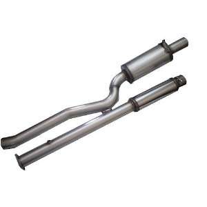  3 High Flow Catback Exhaust System, Fits 03 06 Evo8/9 