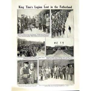   1916 WORLD WAR GERMAN SUBMARINE DEUTSCHLAND KING TINO: Home & Kitchen