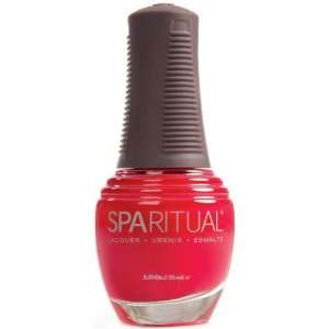  SPARITUAL Nail Lacquer Dramatic High Notes Hot Blooded .5 