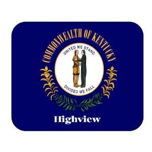  US State Flag   Highview, Kentucky (KY) Mouse Pad 