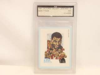 1991 Iron Mike TYSON Boxing Card #20 Graded Gem Mint  
