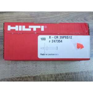  Hilti X CR 39 P8 S12: Stainless steel nails Item No 