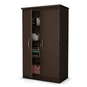  Morgan Collection Storage Cabinet Chocolate/Espresso 