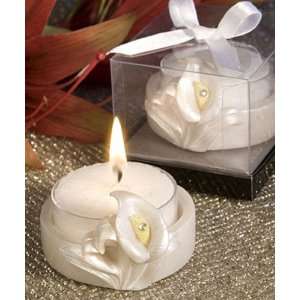  Bridal Shower / Wedding Favors : Calla Lily Design Candles 