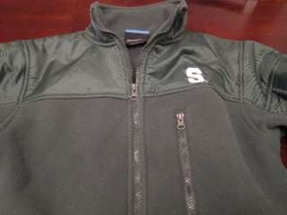 NCAA Mens Michigan State Green Denali Cool Fleece Fall Football Jacket 