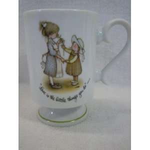  Holly Hobbie Porcelain Mug Love Is the Little Things You 
