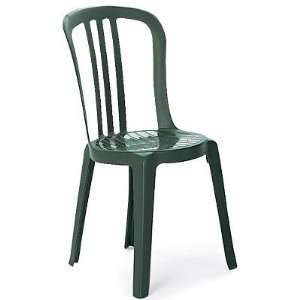 Miami Bistro Stacking Chairs    Green   Must be Purchased in 