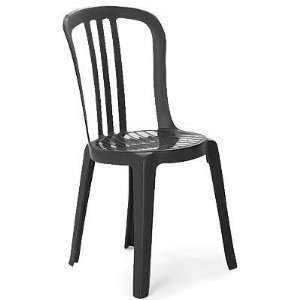  Miami Bistro Stacking Chairs   Black   Must be Purchased 